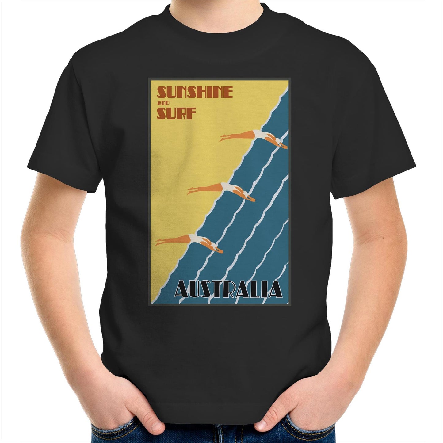 Sunshine & Surf Australia - Kids T-Shirt