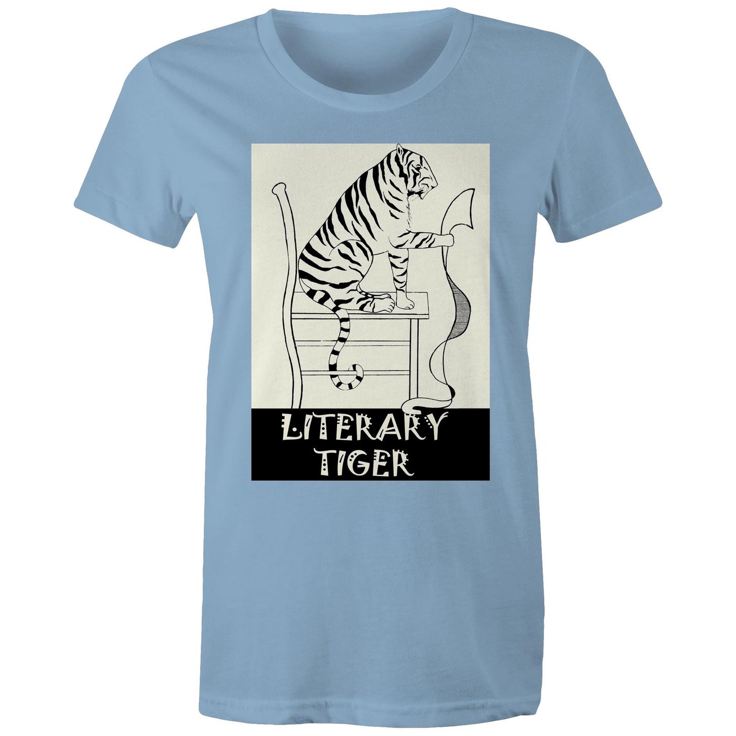 Literary Tiger - Women's Tee