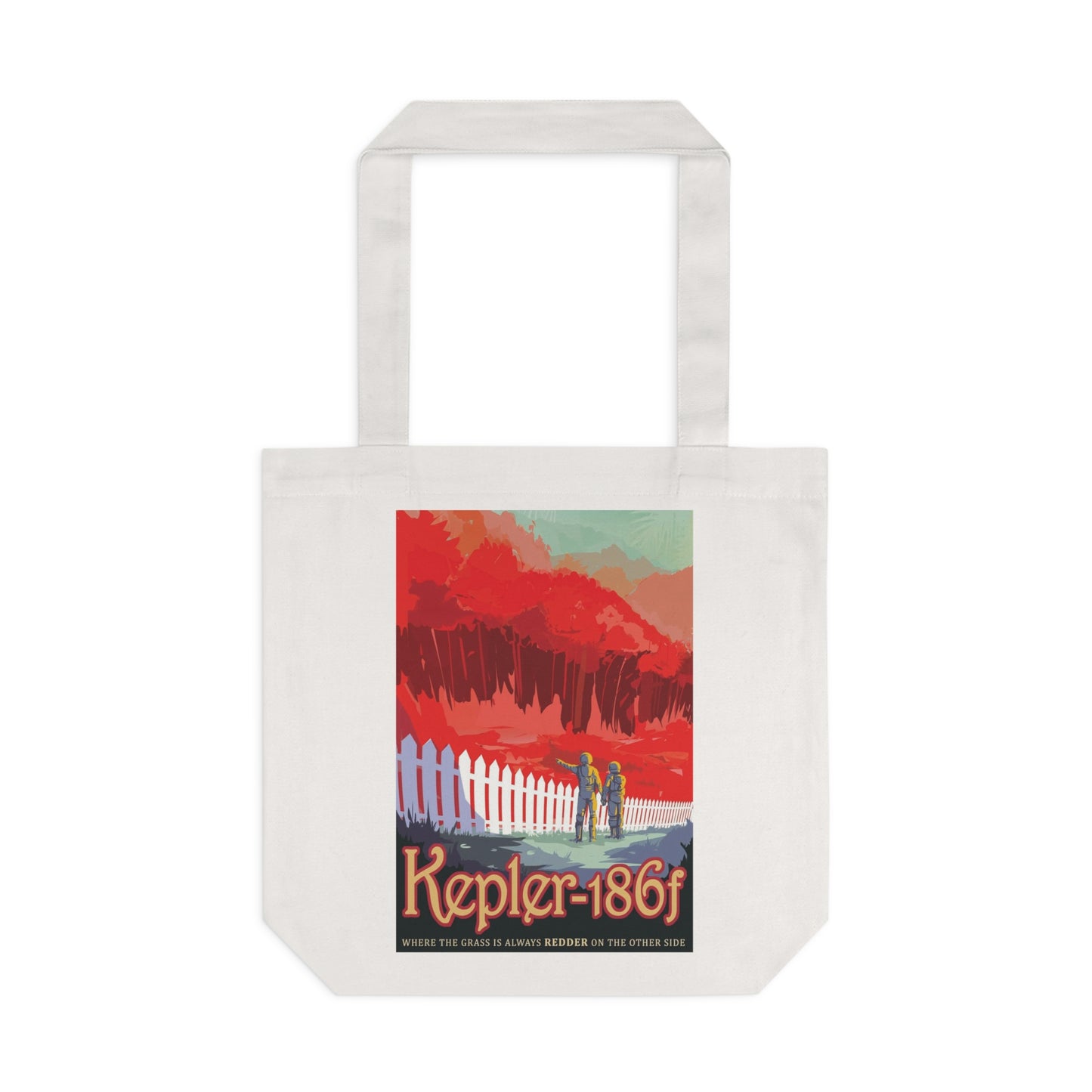 Kepler186f by NASA - Cotton Tote Bag