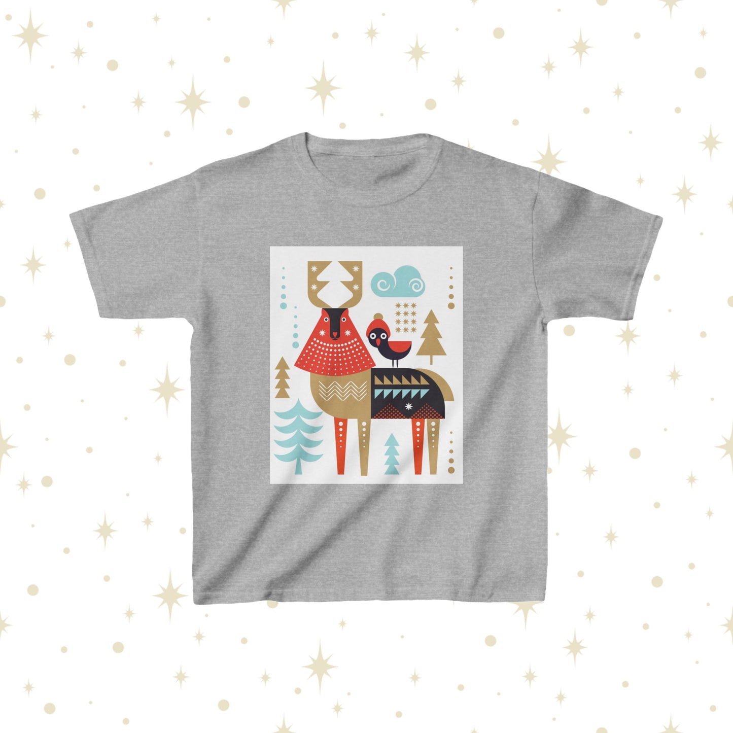 Christmas Reindeer - Kids T-Shirt