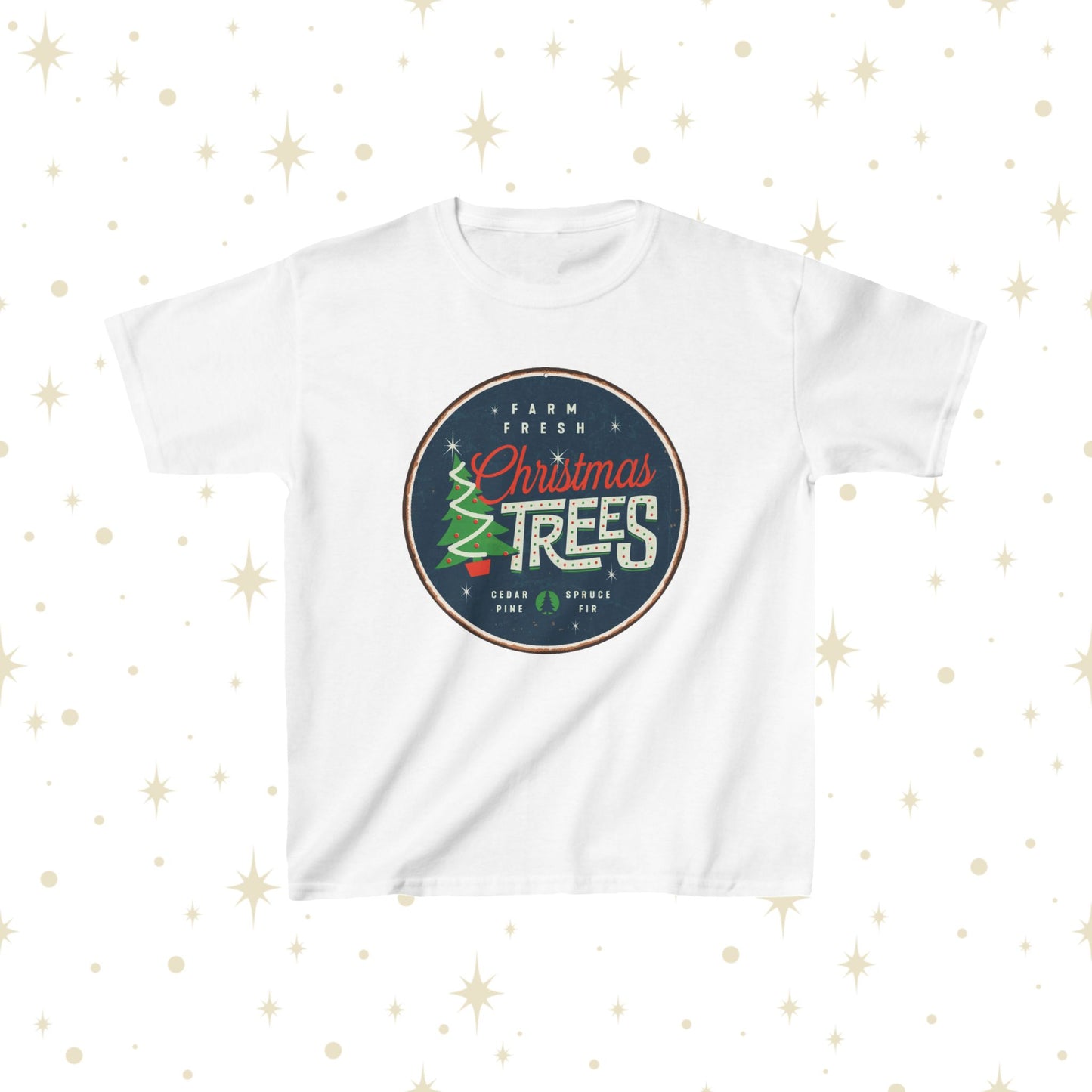 Christmas Trees - Kids T-Shirt