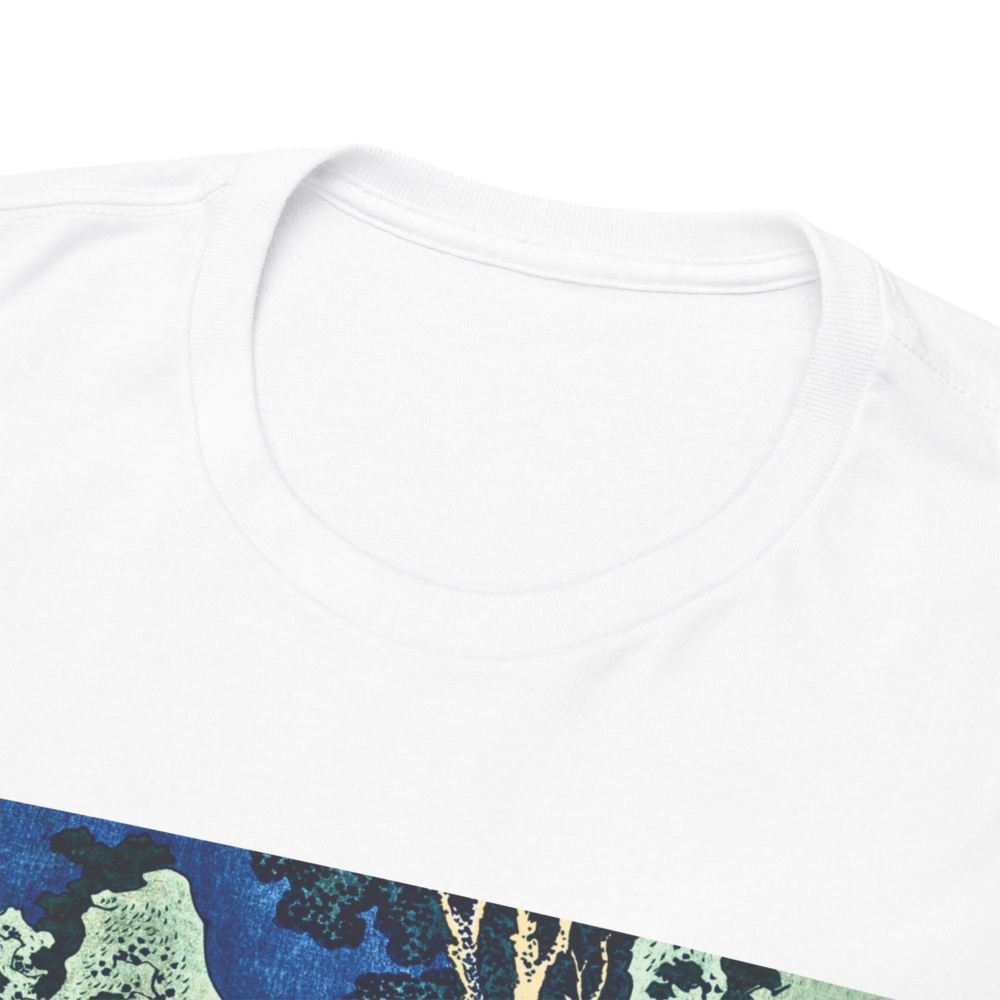 Yoro Waterfall by Katsushika Hokusai - Unisex T-Shirt