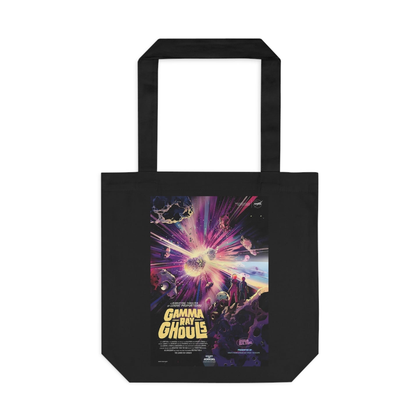 Gamma Ray Ghouls by NASA - Cotton Tote Bag