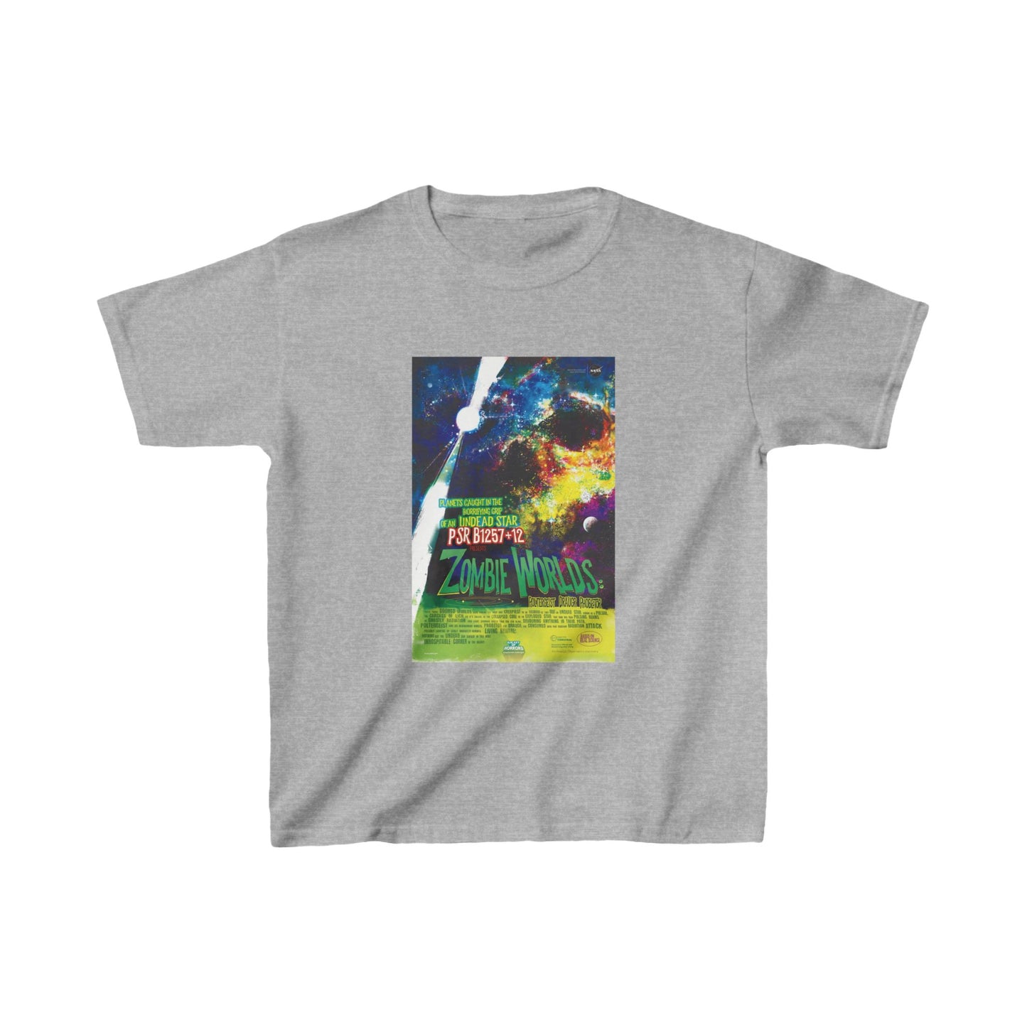 Zombie Worlds by NASA - Kids T-Shirt