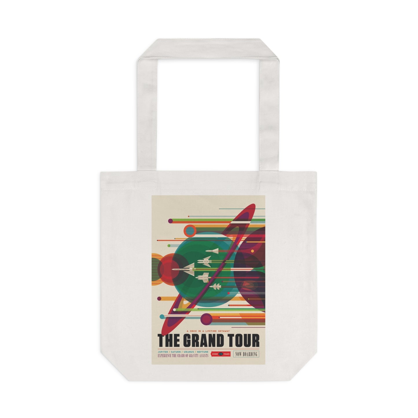 The Grand Tour by NASA - Cotton Tote Bag