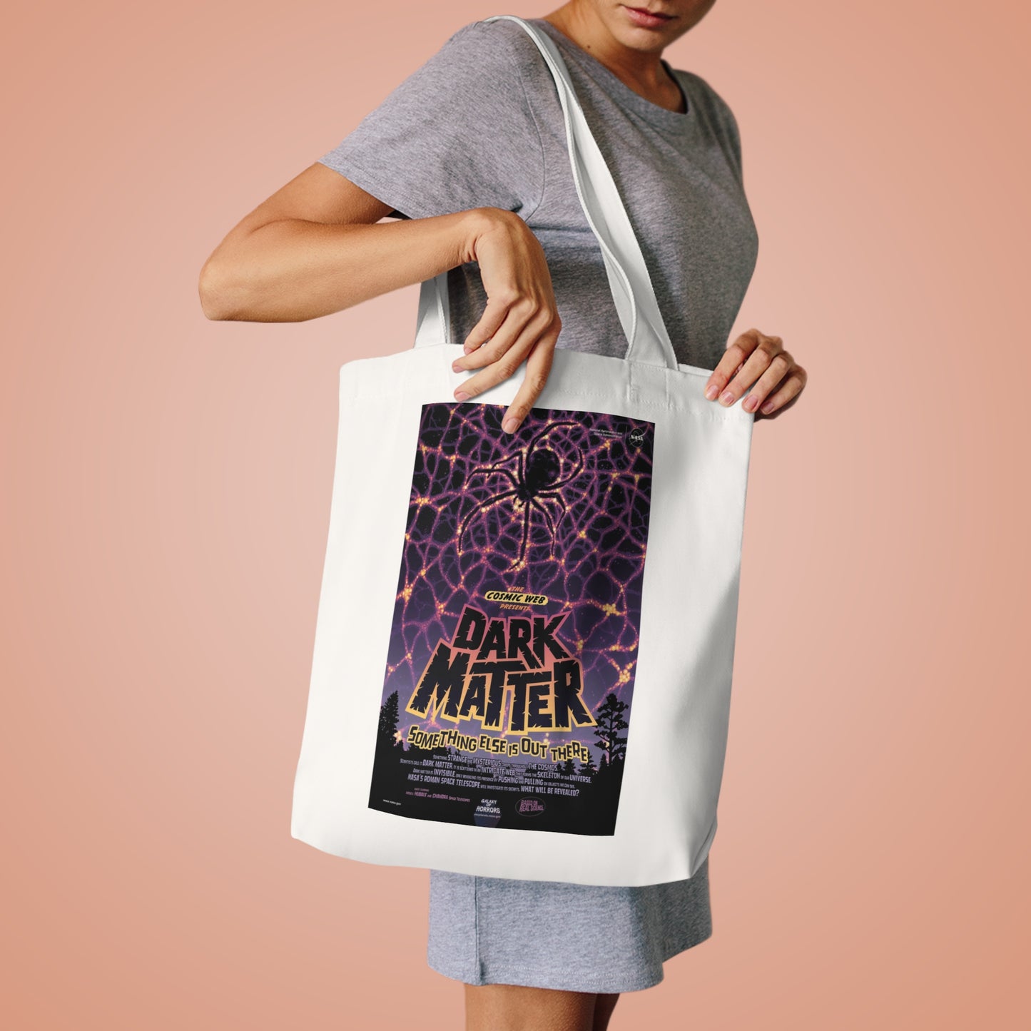 Dark Matter by NASA - Cotton Tote Bag