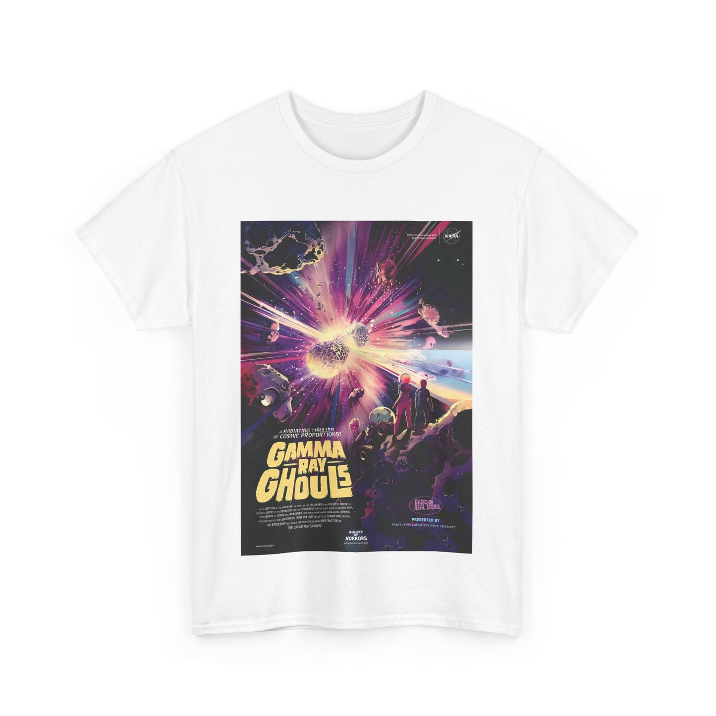 Gamma Ray Ghouls by NASA - Unisex T-Shirt
