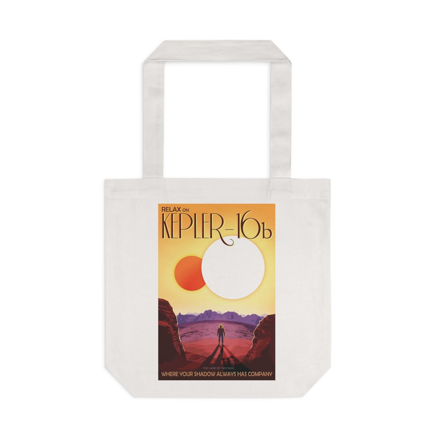 Kepler16b by NASA - Cotton Tote Bag