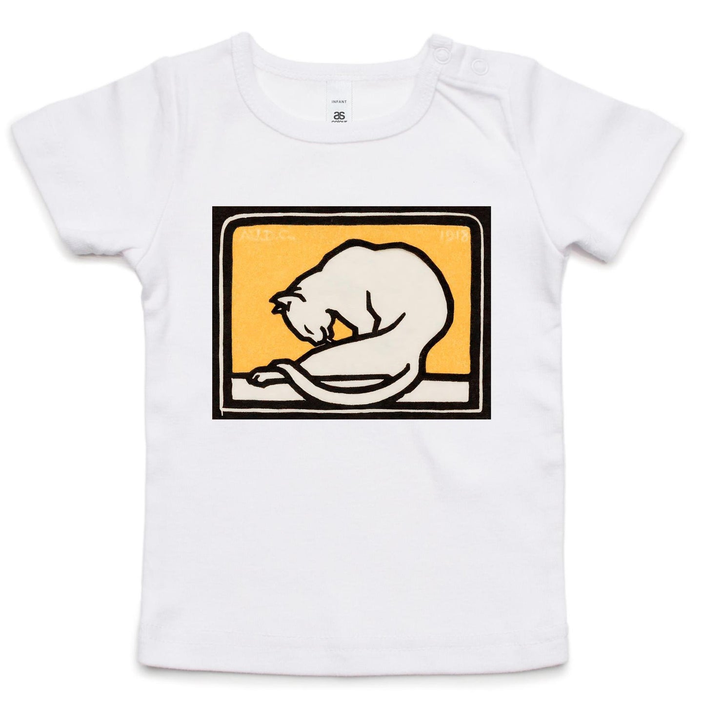 A Waxing Cat by Julie de Graag - Infant Tee