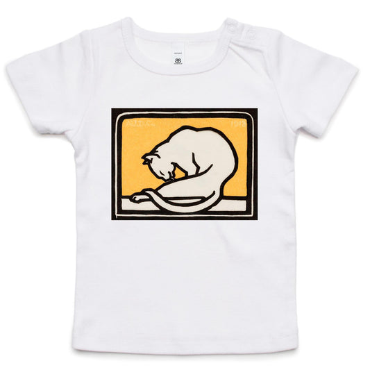 A Waxing Cat by Julie de Graag - Infant Tee