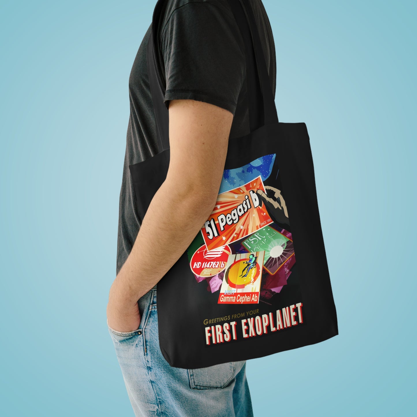 51 Pegasi b by NASA - Cotton Tote Bag