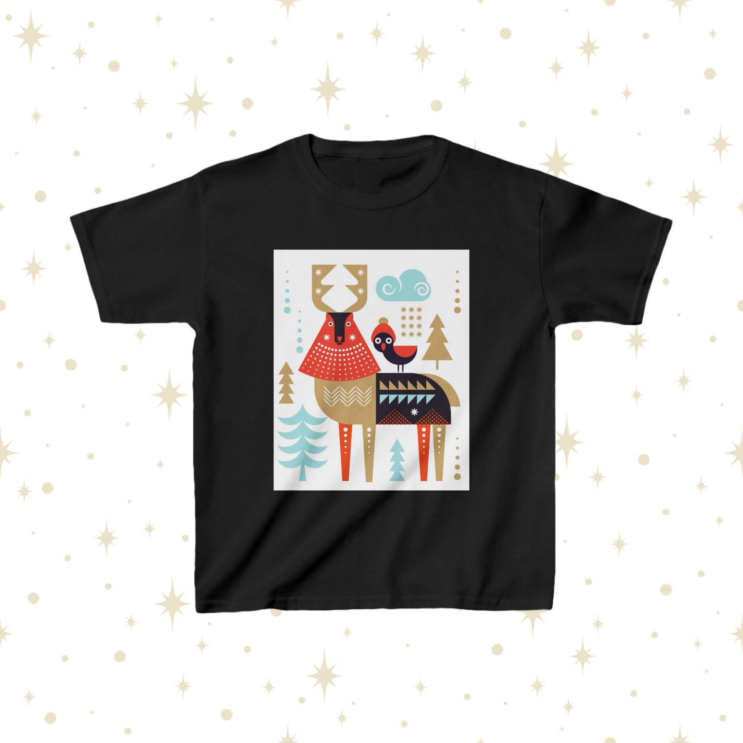 Christmas Reindeer - Kids T-Shirt