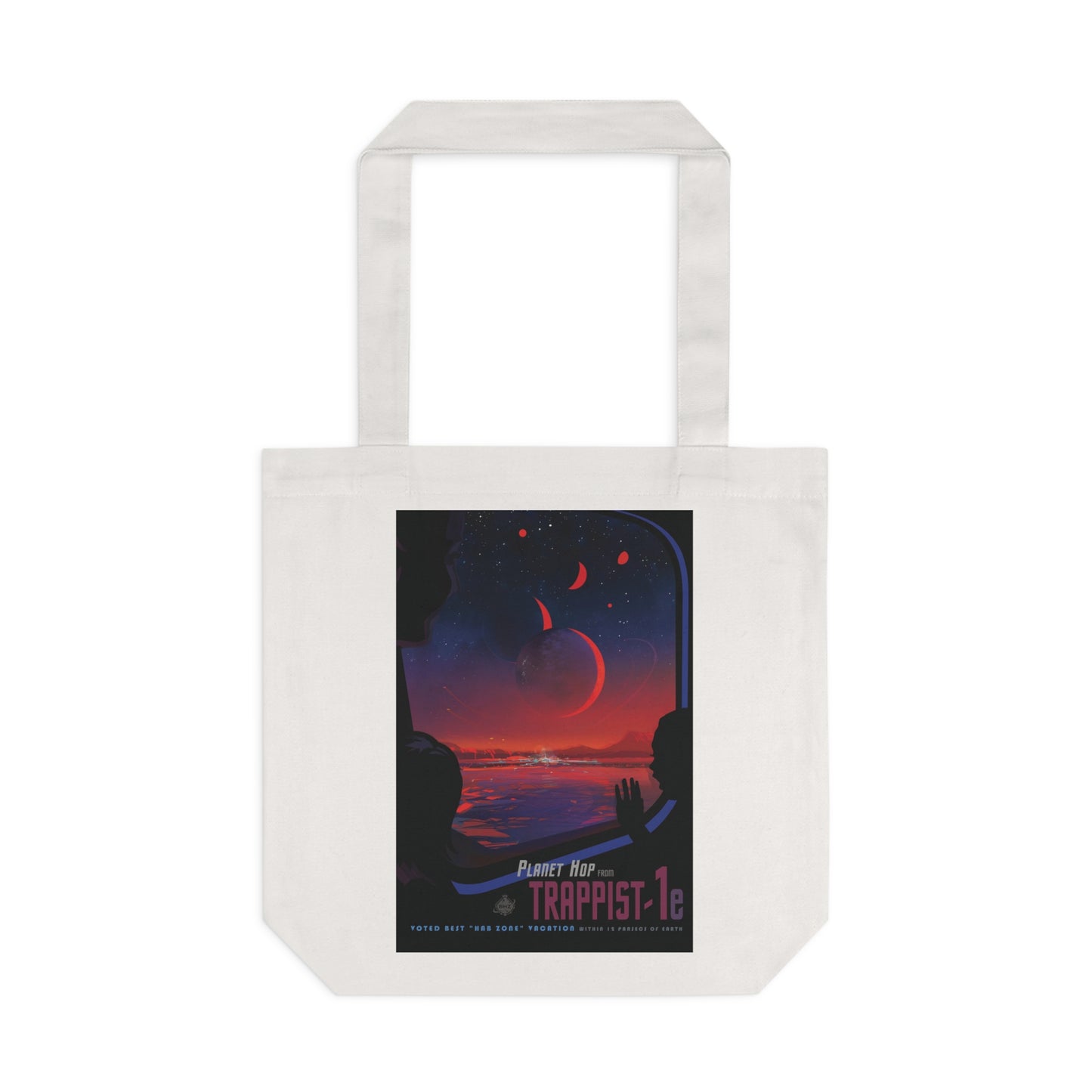 TRAPPIST-1e by NASA - Cotton Tote Bag