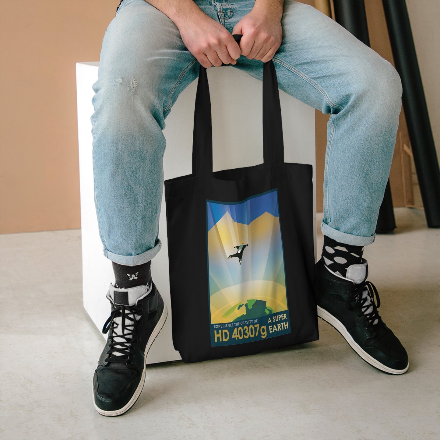Superearth by NASA - Cotton Tote Bag