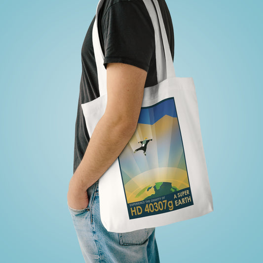 Superearth by NASA - Cotton Tote Bag