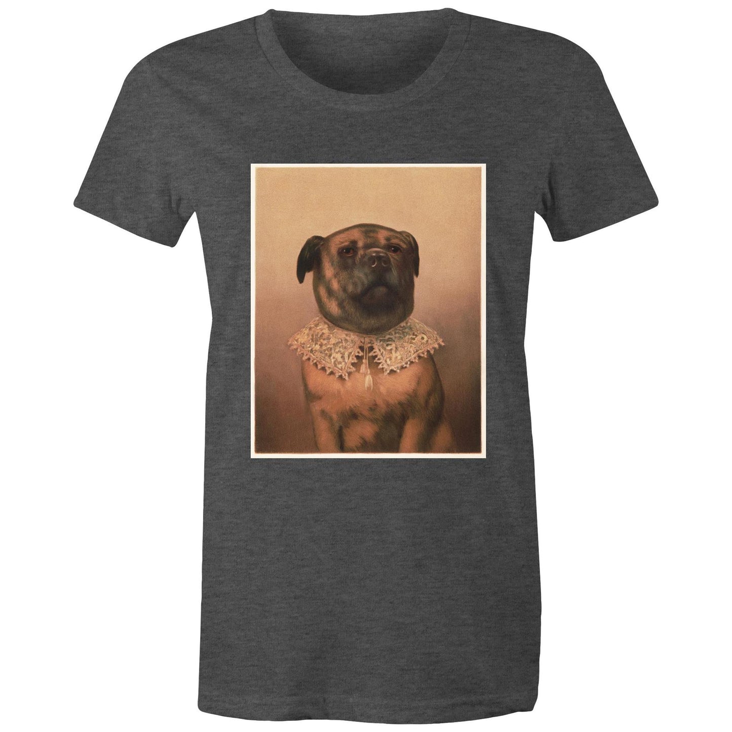 Uncle Tobey Dog by Frederick Dielman - Women's Tee
