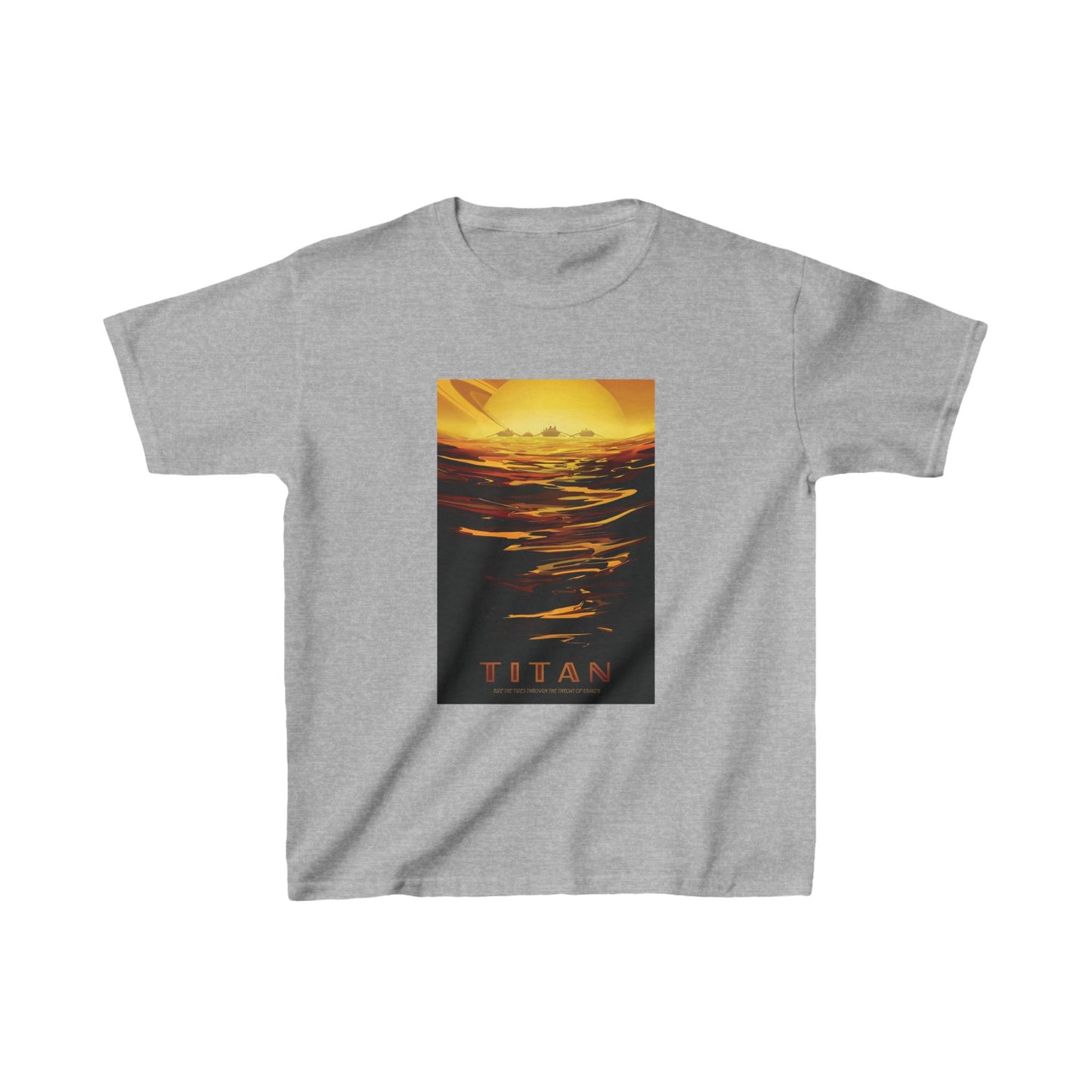 Titan by NASA - Kids T-Shirt