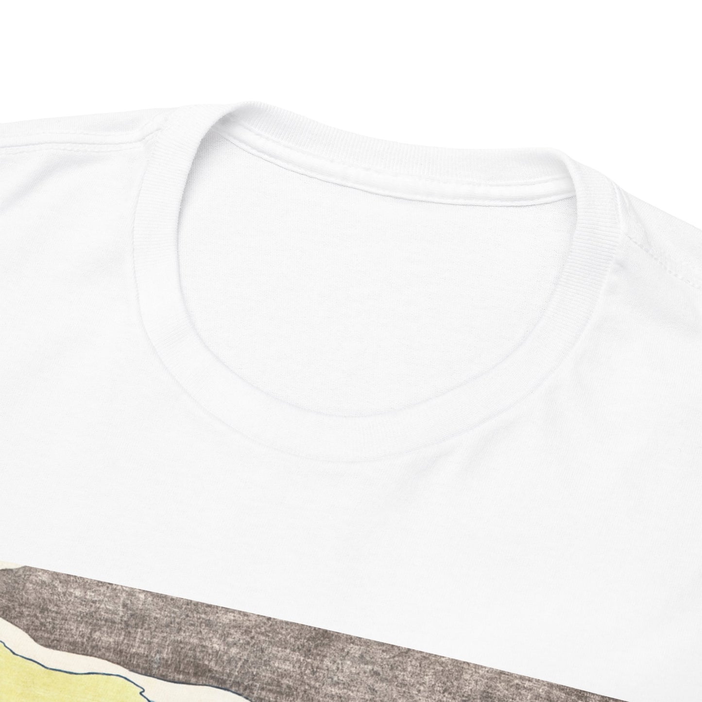 The Waterfall by Katsushika Hokusai - Unisex T-Shirt