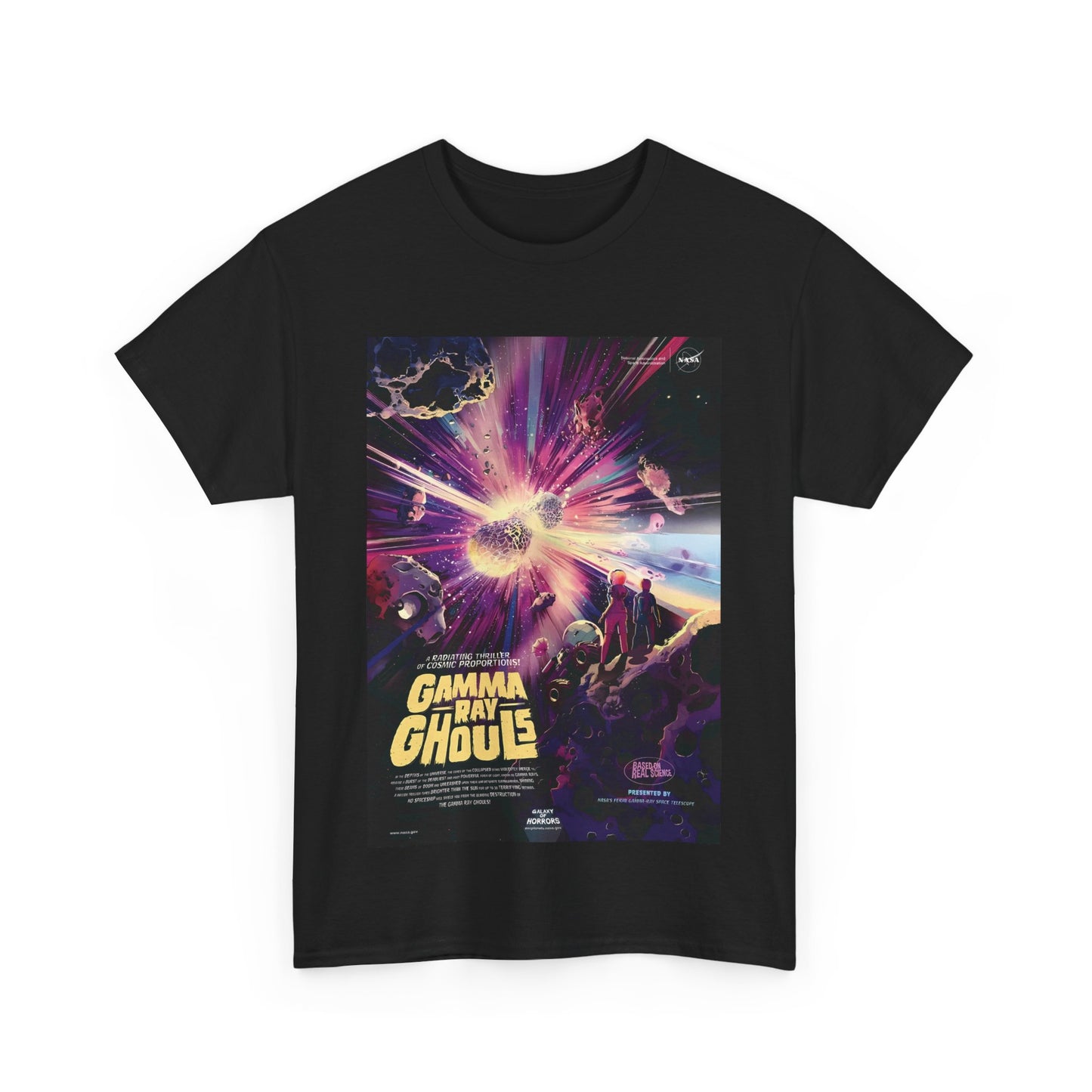 Gamma Ray Ghouls by NASA - Unisex T-Shirt