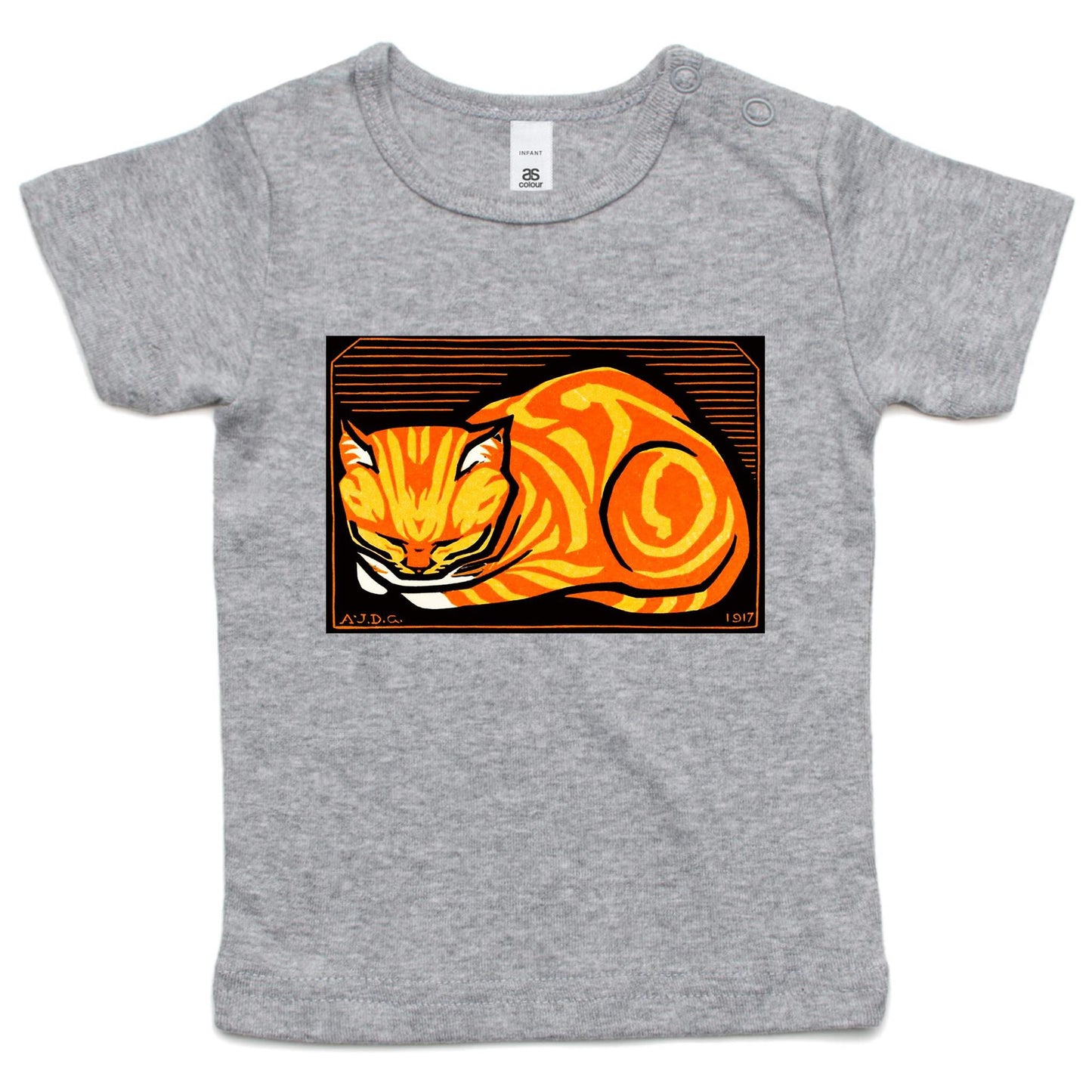 December Cat by Julie de Graag - Infant Tee