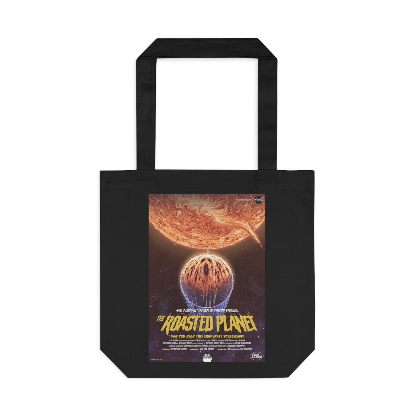 The Roasted Planet by NASA - Cotton Tote Bag