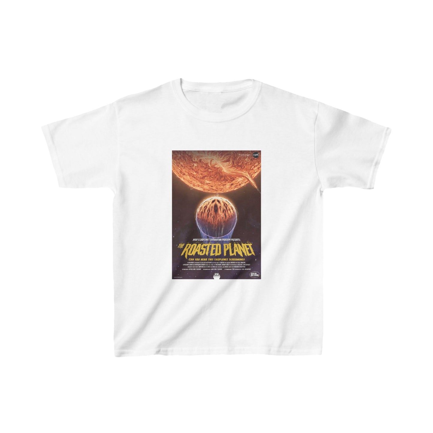 The Roasted Planet by NASA - Kids T-Shirt