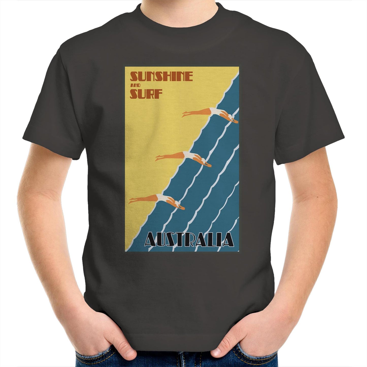 Sunshine & Surf Australia - Kids T-Shirt