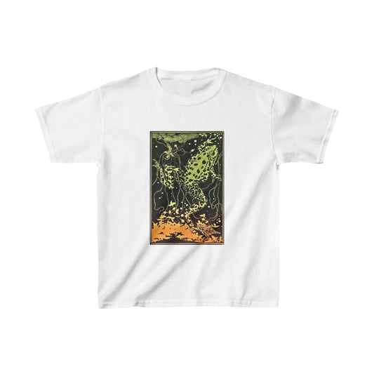 Swimming Frog by Julie de Graag - Kids T-Shirt