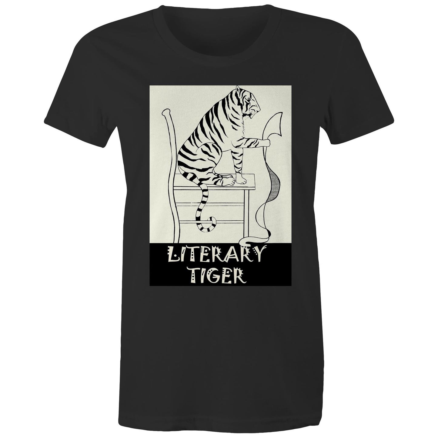 Literary Tiger - Women's Tee
