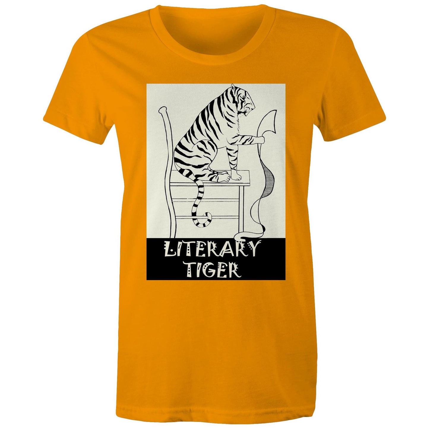 Literary Tiger - Women's Tee