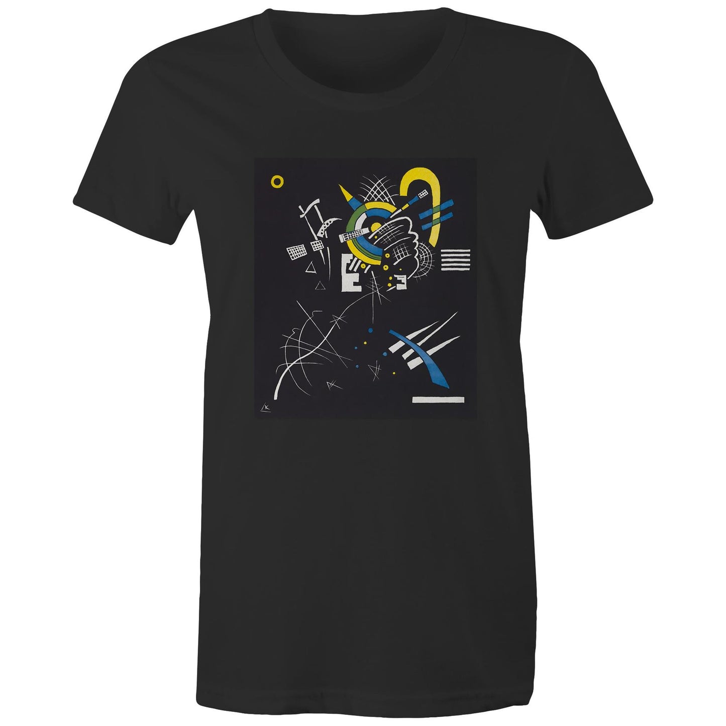 Small Worlds VII by Wassily Kandinsky - Women's Tee