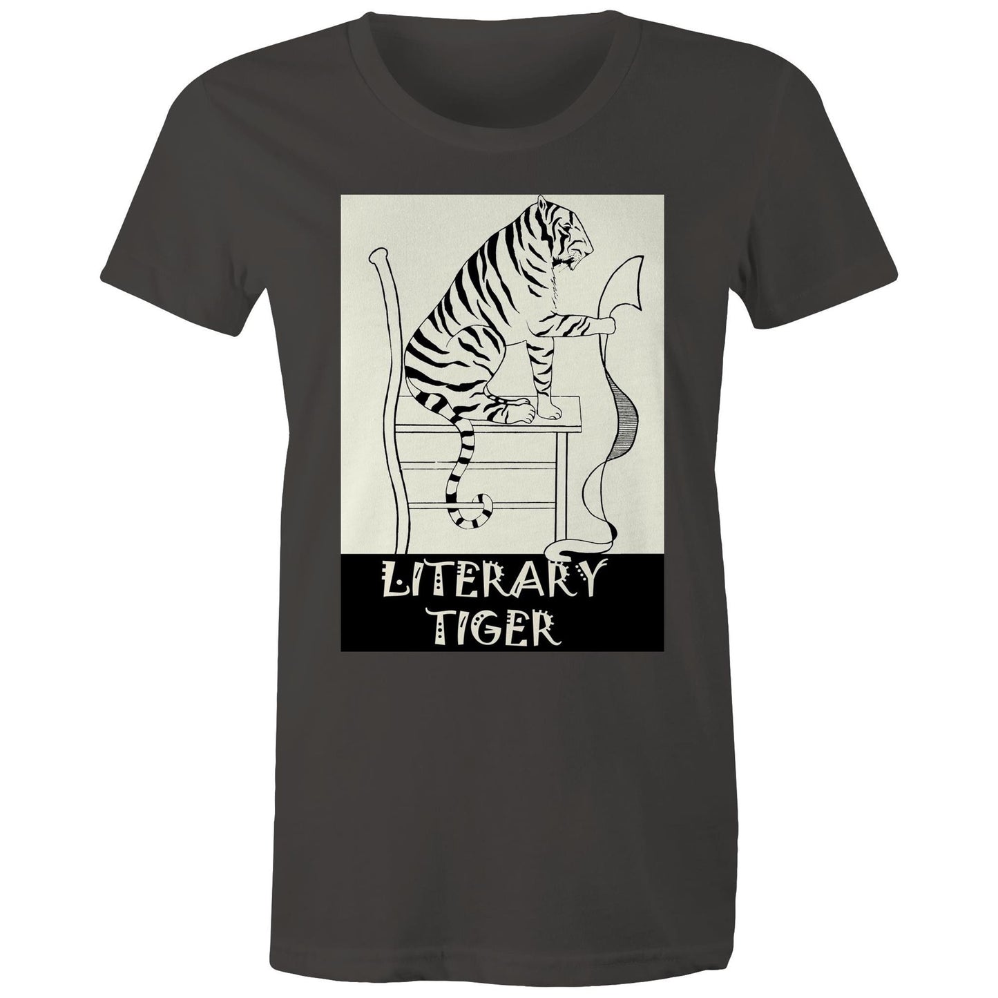 Literary Tiger - Women's Tee