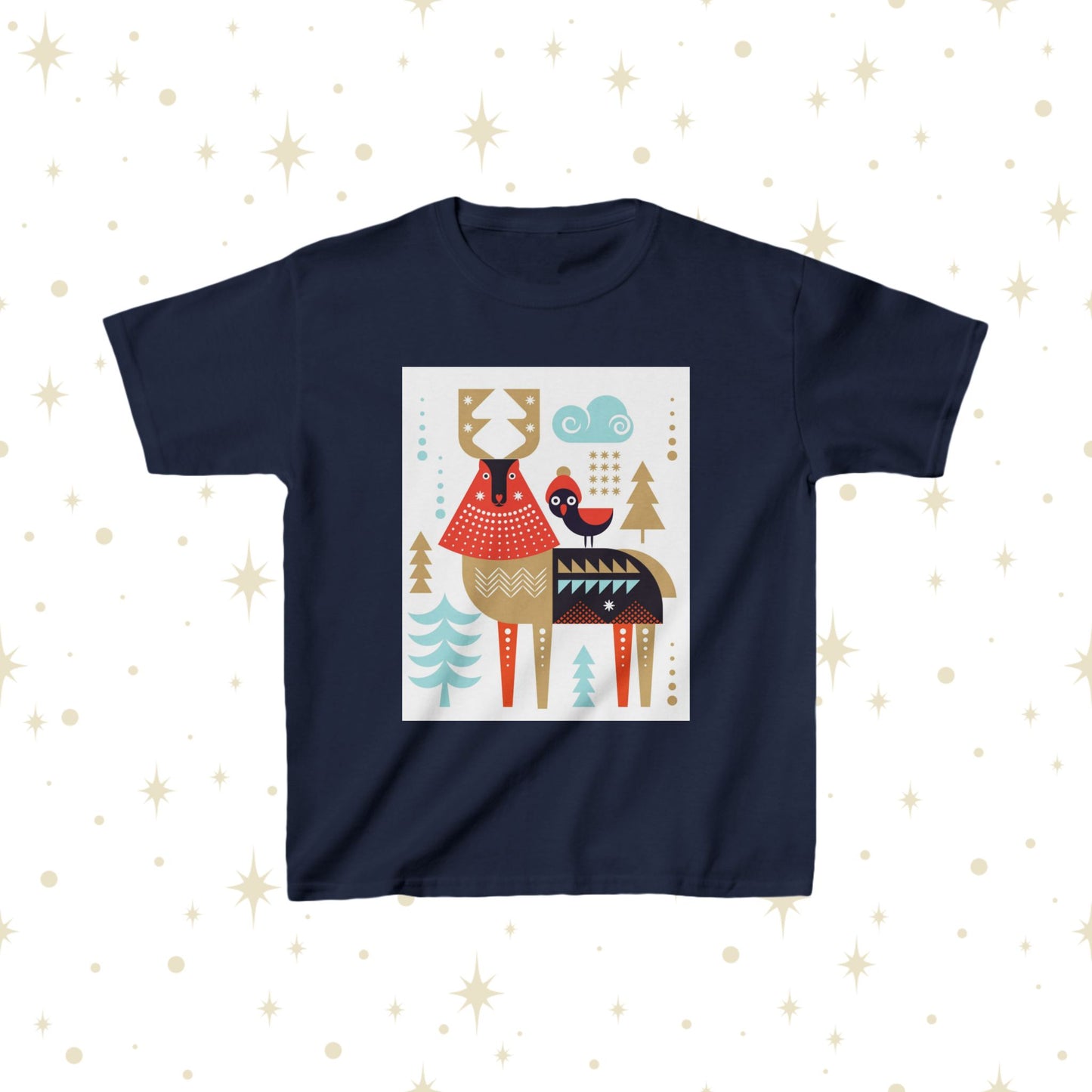 Christmas Reindeer - Kids T-Shirt