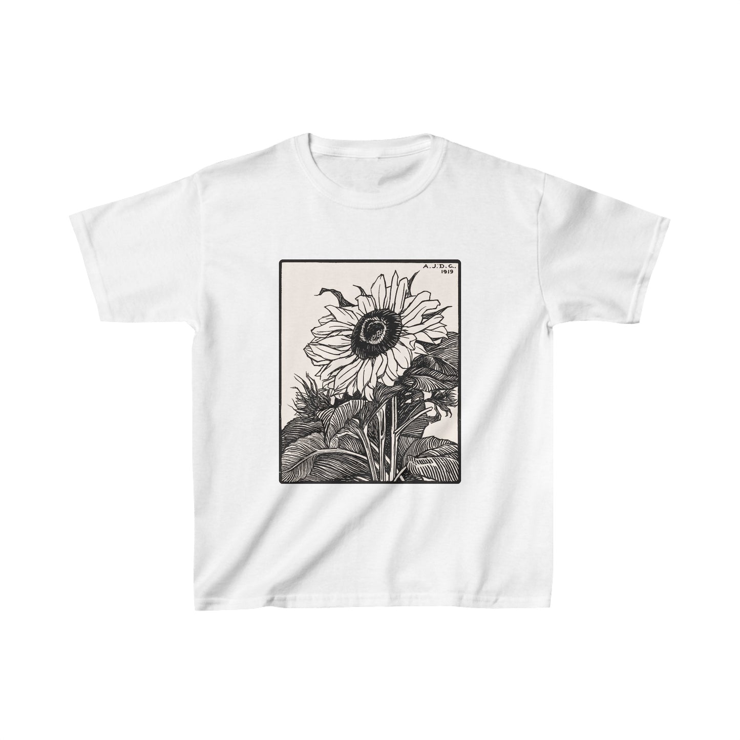 Sunflower by Julie de Graag - Kids T-Shirt