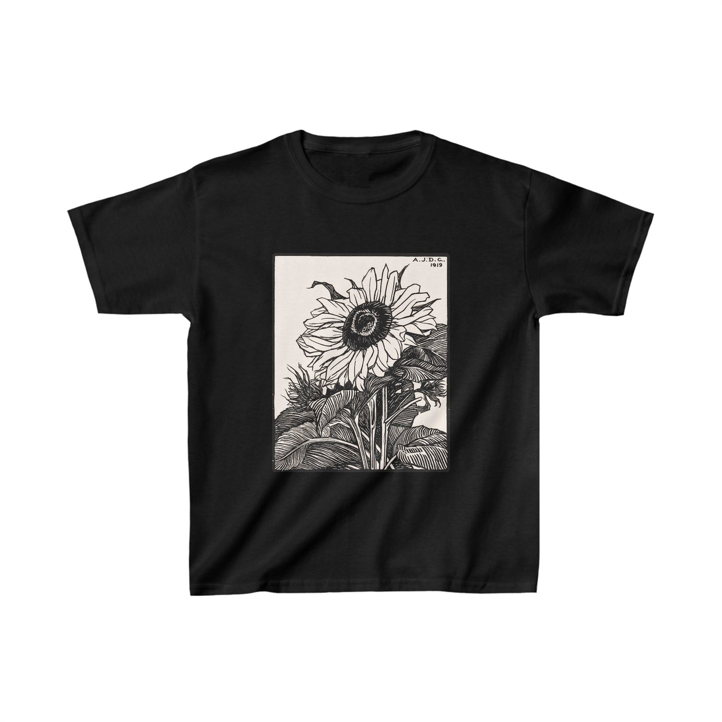 Sunflower by Julie de Graag - Kids T-Shirt