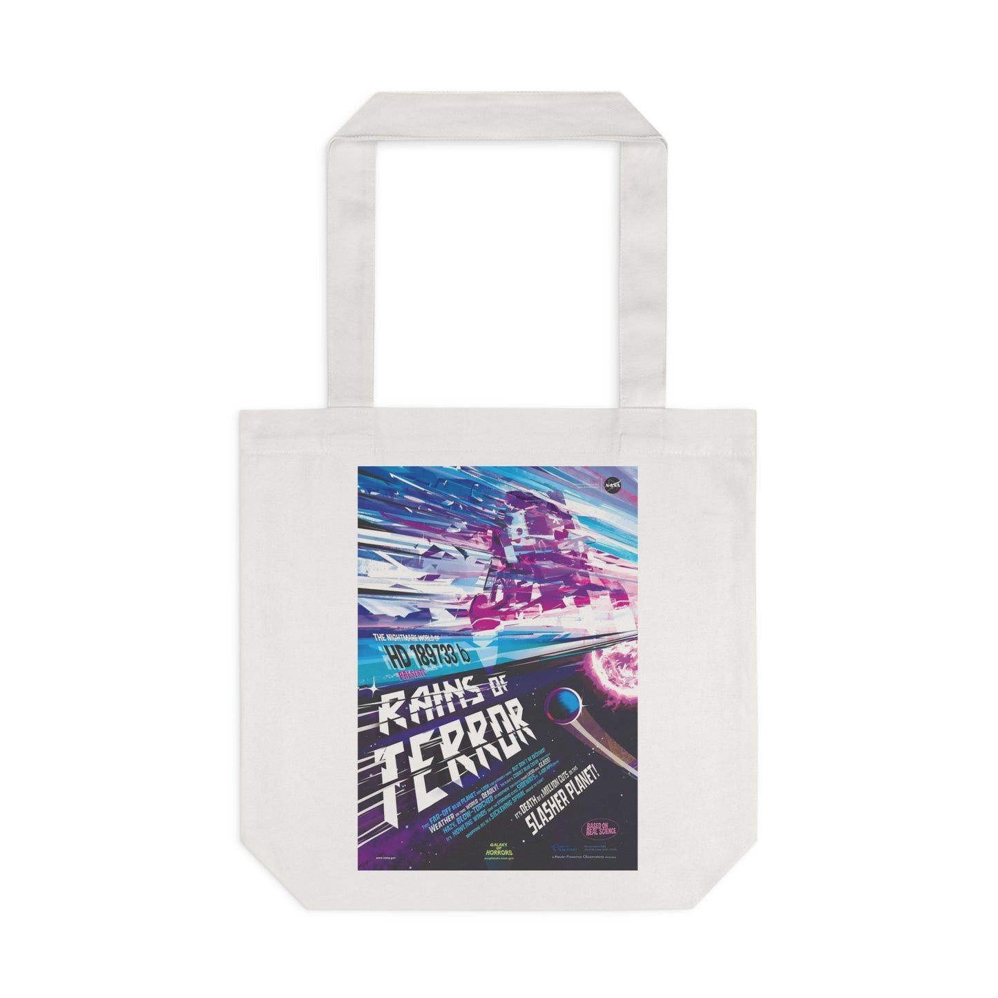 Rains of Terror by NASA - Cotton Tote Bag