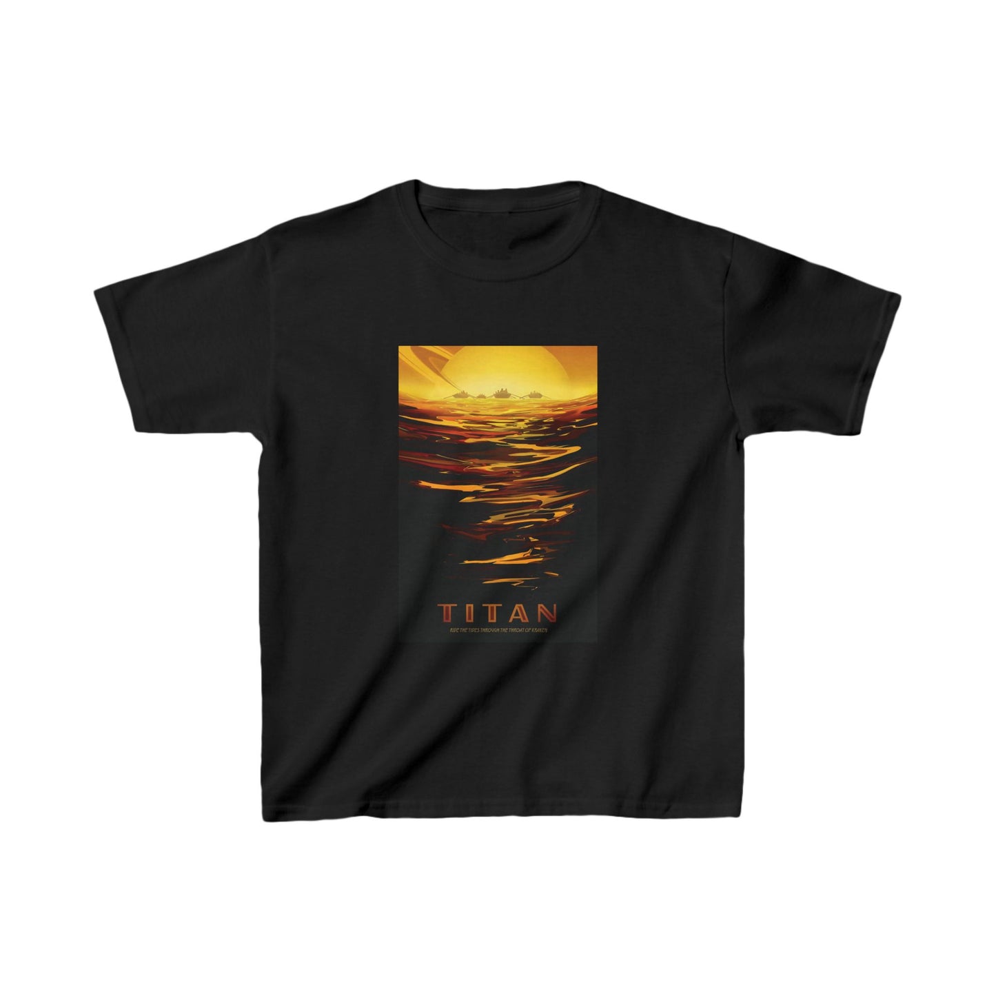 Titan by NASA - Kids T-Shirt