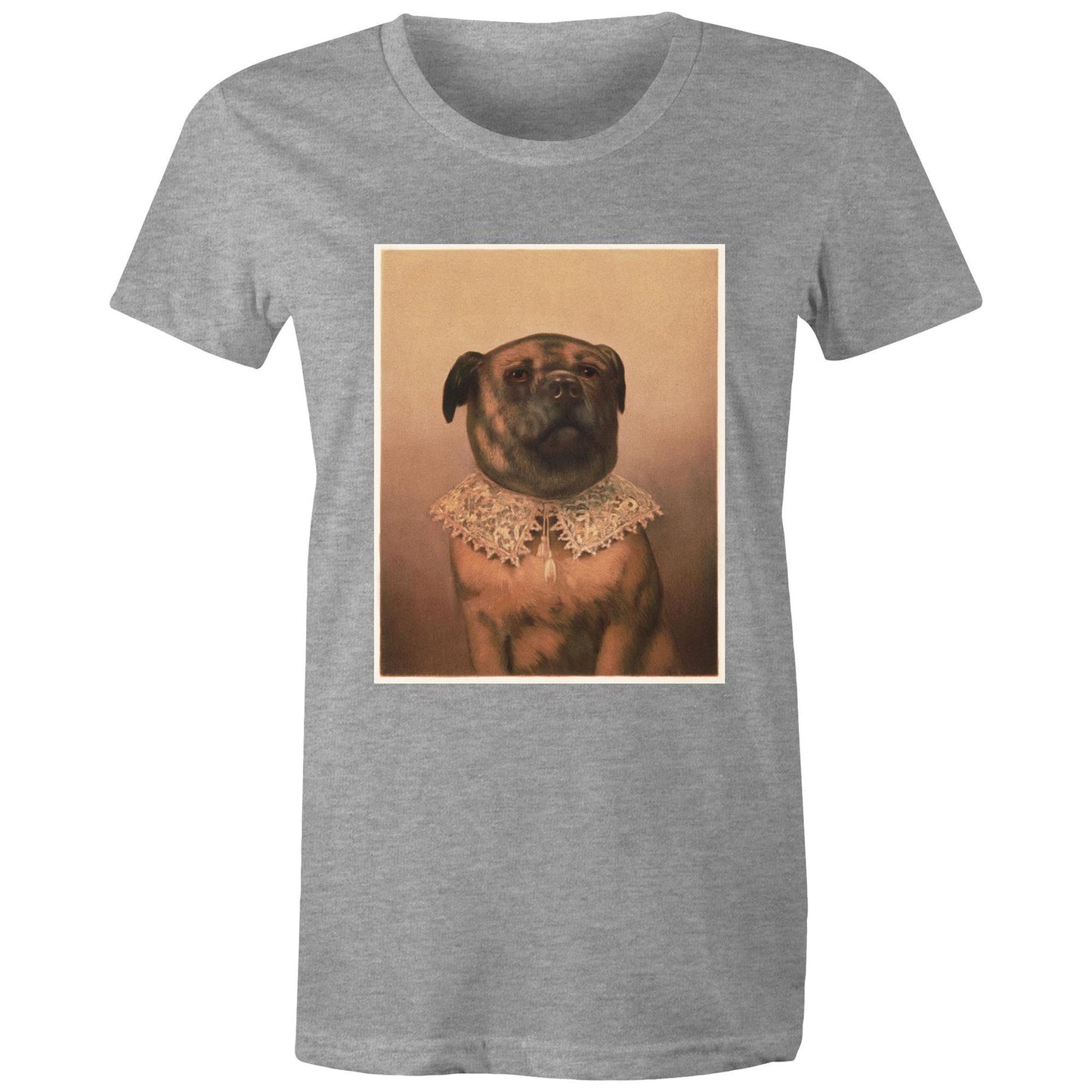Uncle Tobey Dog by Frederick Dielman - Women's Tee