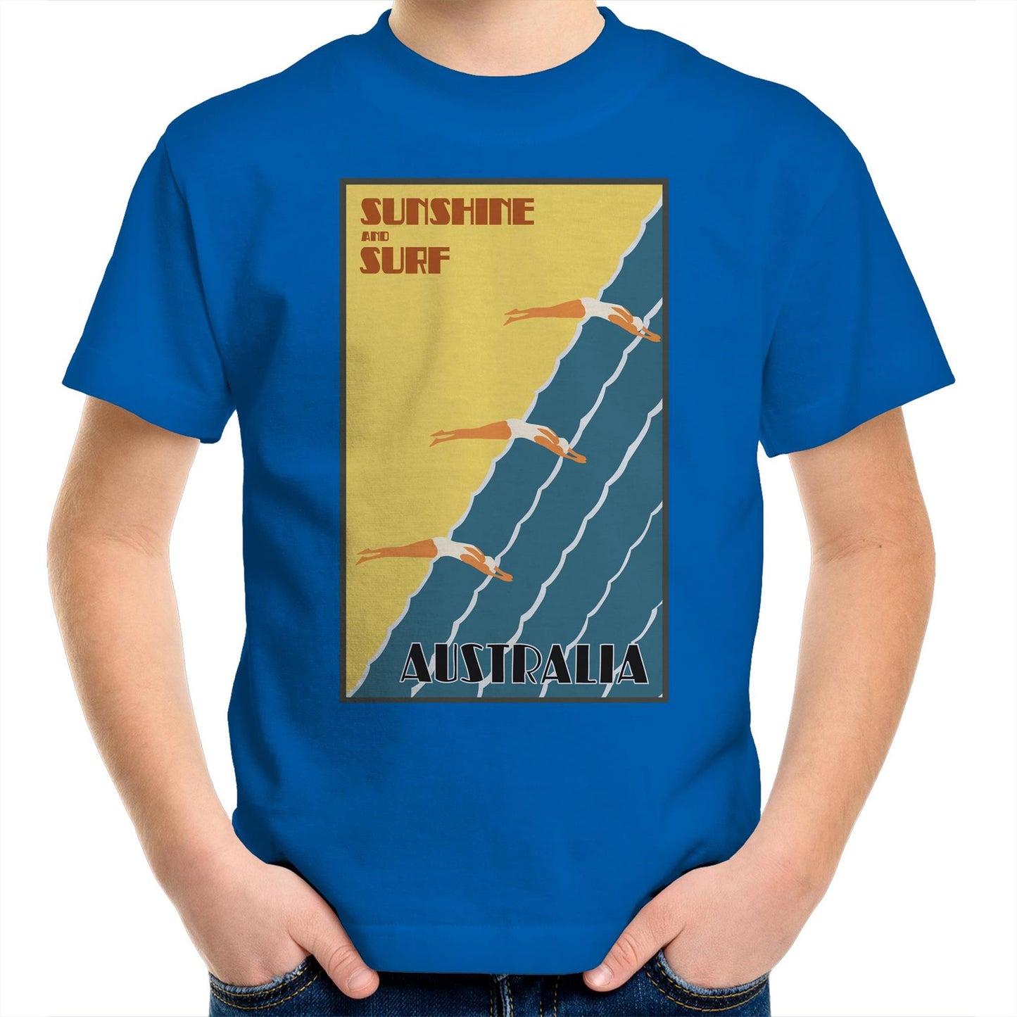 Sunshine & Surf Australia - Kids T-Shirt