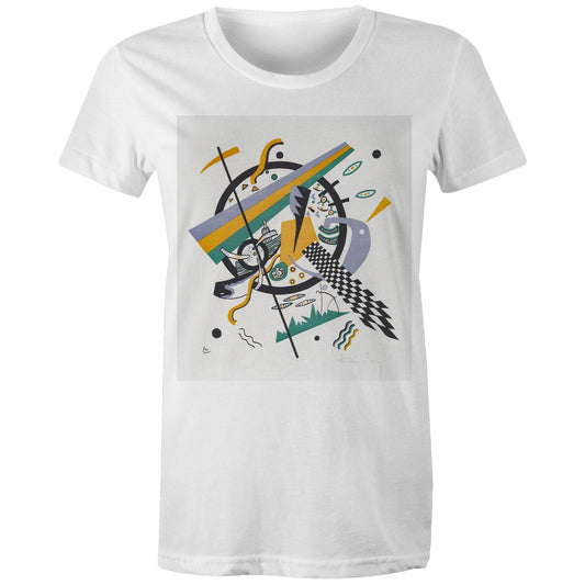 Small Worlds IV by Wassily Kandinsky - Women's Tee