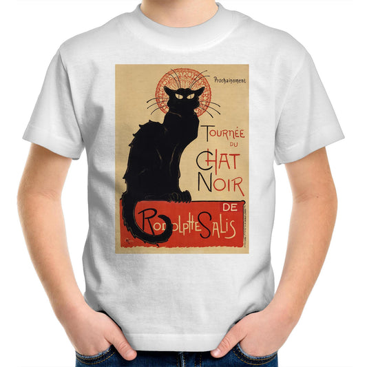 Tournée du Chat Noir by Théophile Alexandre Steinlen - Kids T-Shirt