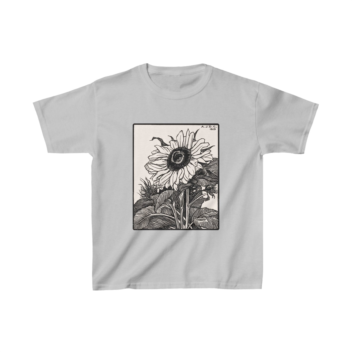 Sunflower by Julie de Graag - Kids T-Shirt