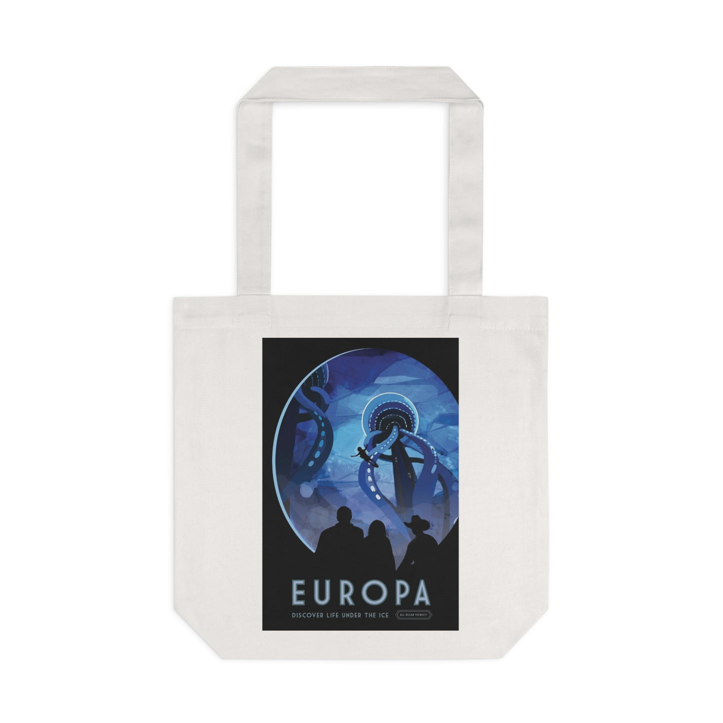 Europa by NASA - Cotton Tote Bag