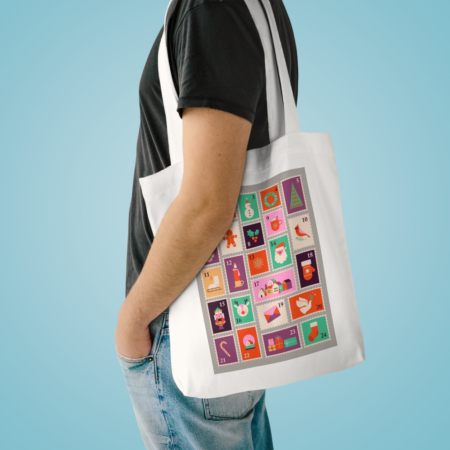 Advent Calendar - Cotton Tote Bag