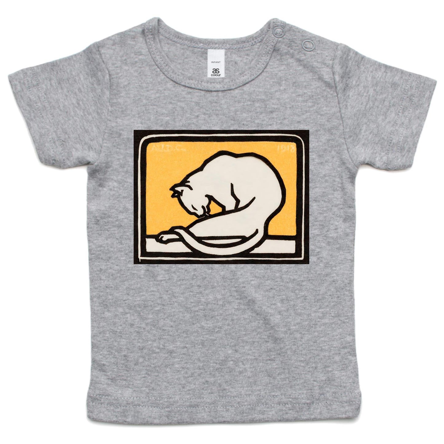 A Waxing Cat by Julie de Graag - Infant Tee