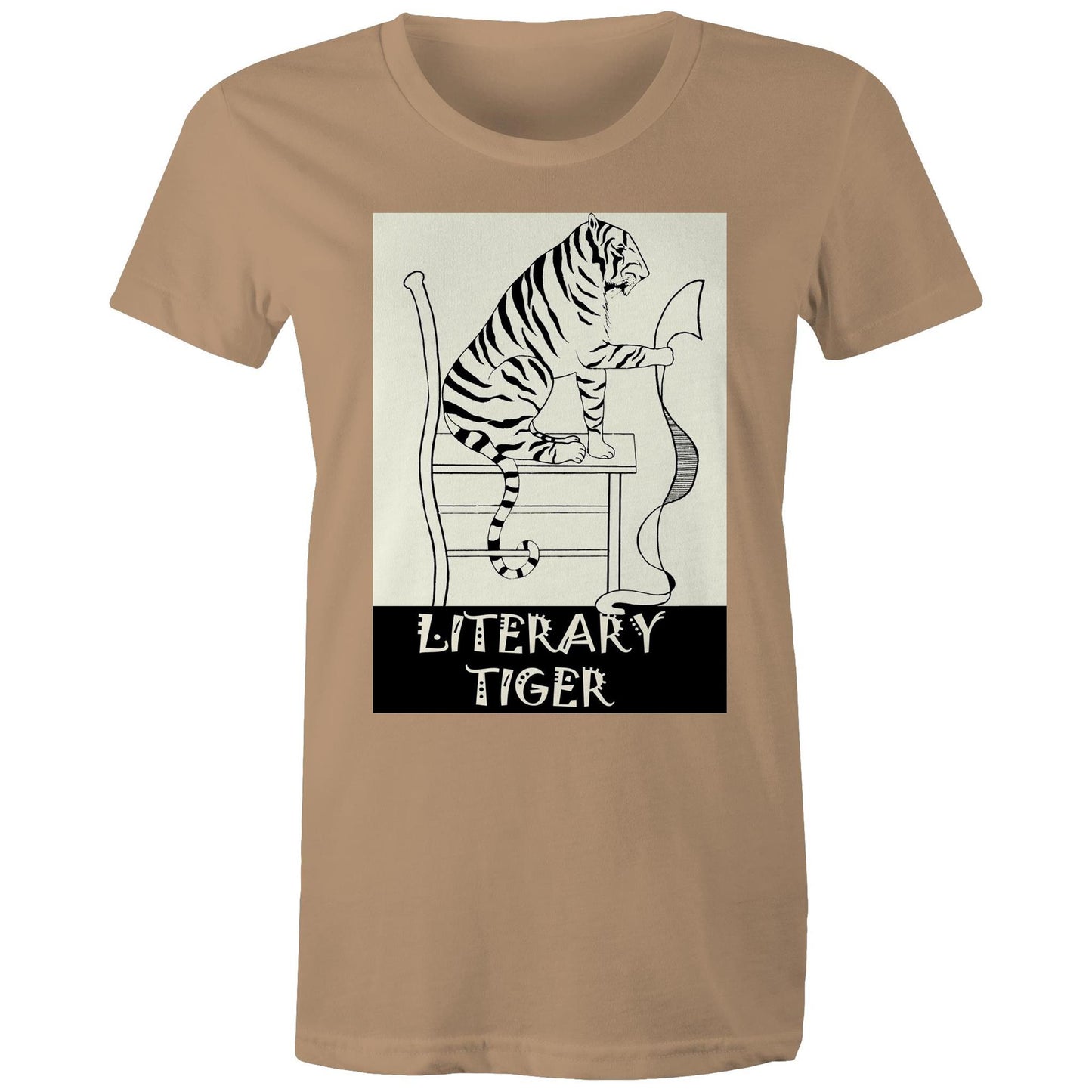 Literary Tiger - Women's Tee