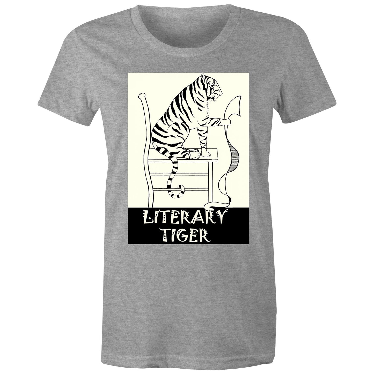 Literary Tiger - Women's Tee