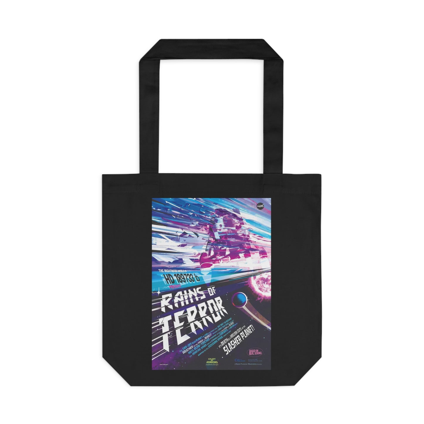 Rains of Terror by NASA - Cotton Tote Bag