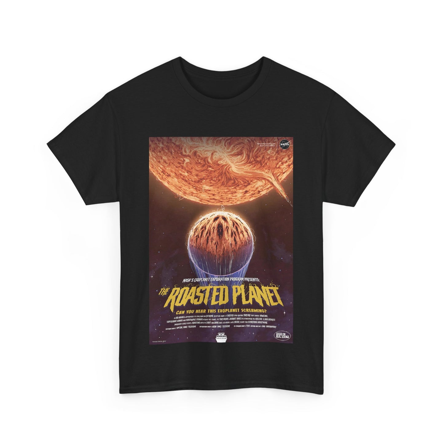 The Roasted Planet by NASA - Unisex T-Shirt