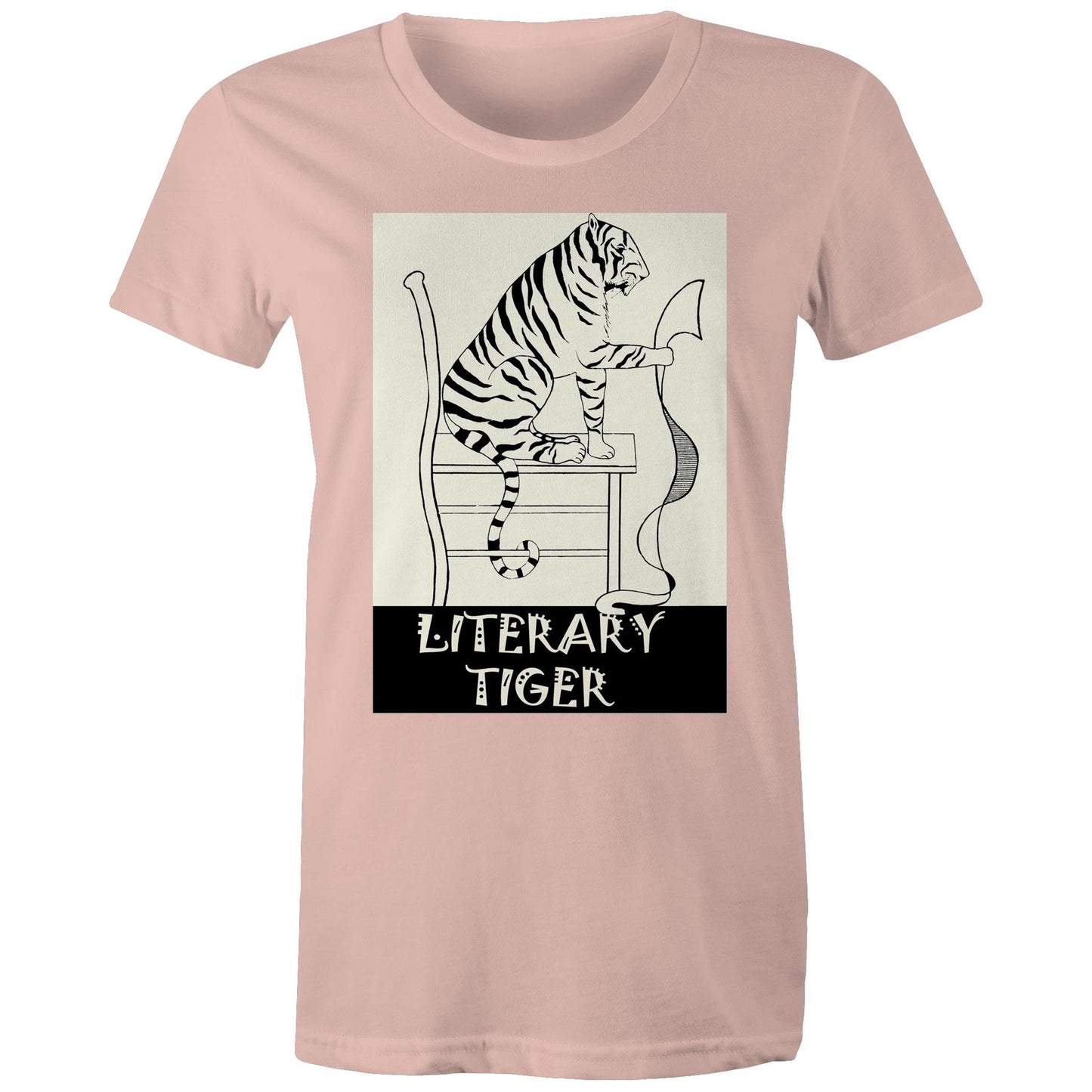 Literary Tiger - Women's Tee
